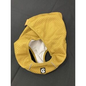 Gooby Gold Mesh Dog Harness Adjustable Reflective Breathable Vest Medium